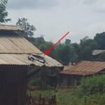10-12-2016-Damage-to-villagers-house-caused-by-Burma-Army-mortar-shell-in-Pang-Poi