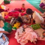 IDPs sheltering at local temple