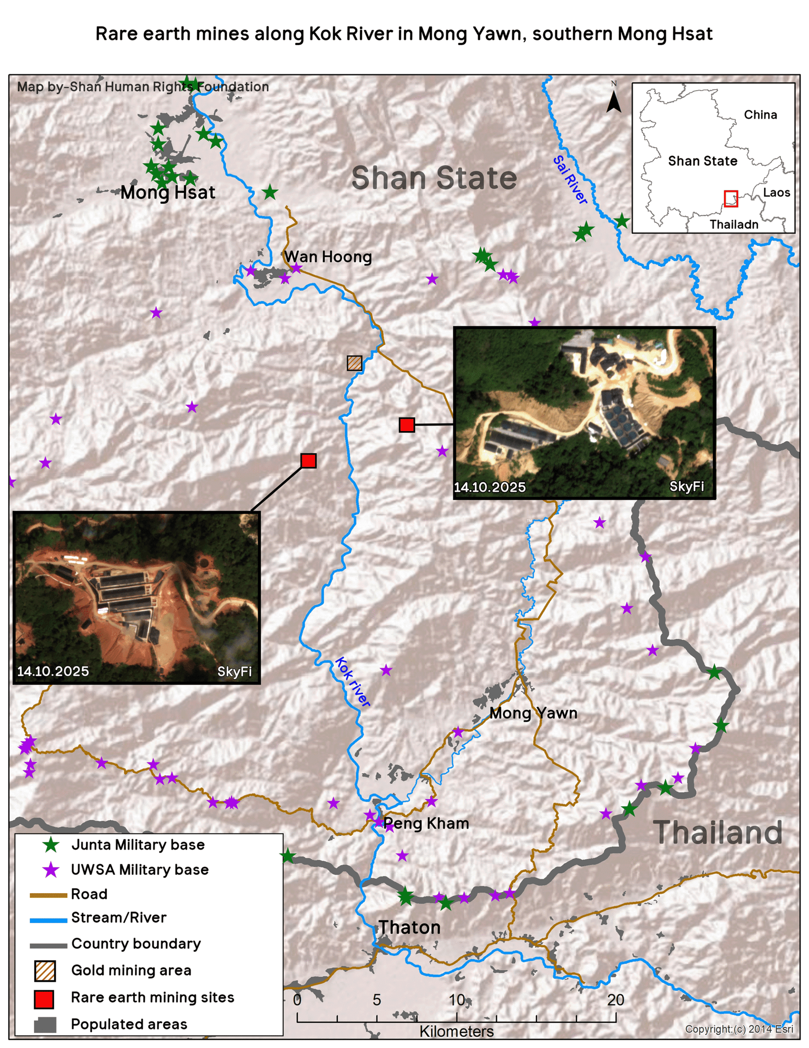 Shan Labour Chinese rare earth mines in eastern Shan State using trafficked Burmese ...